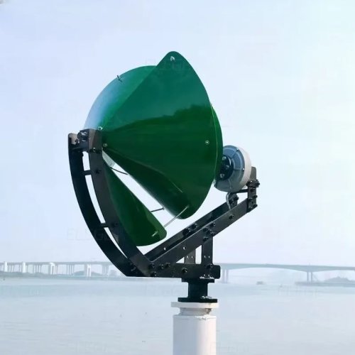 Tuabin gió thẳng đứng Archimedes 600W/1000W/2000W 12V máy phát điện nam châm nhỏ cho gia đình, máy phát điện năng lượng miễn phí đang bán