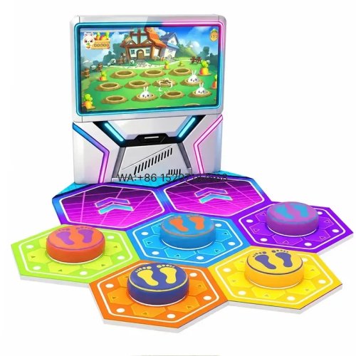 Motion Sensing Game Console for Kids - Interactive Fitness Jump Game for Playgrounds and Family Fun