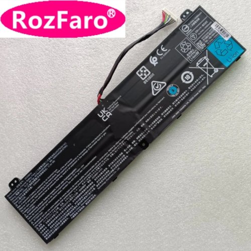 Bateria RozFaro AP20BHU para Acer N22Q9 Predator Triton 500SE 300SE PT515 PT516-51S PT516-52S PT316-51S ConceptD 5 CN516-72G
