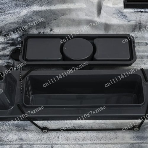 Versatile Fishing Kayak Pedal Drive System with Cup Holder, Gear Propeller Cover for Hands-Free Operation