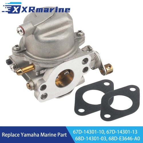 기화기 Assy 개스킷 포함 Yamaha 4행정 4/5 HP F4 F5 선외기 67D-14301 68D-E3646-A0 67D-14301-13 68D-14301-03