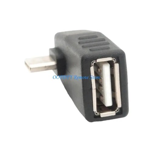 꺾인 USB Type C OTG 어댑터 USB 2.0 암 커넥터 플래시 드라이브 및 마우스용
