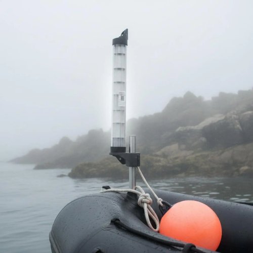 Riflettore radar tubolare per barca – Facile da installare, attrezzatura di sicurezza nautica robusta, bassa resistenza al vento