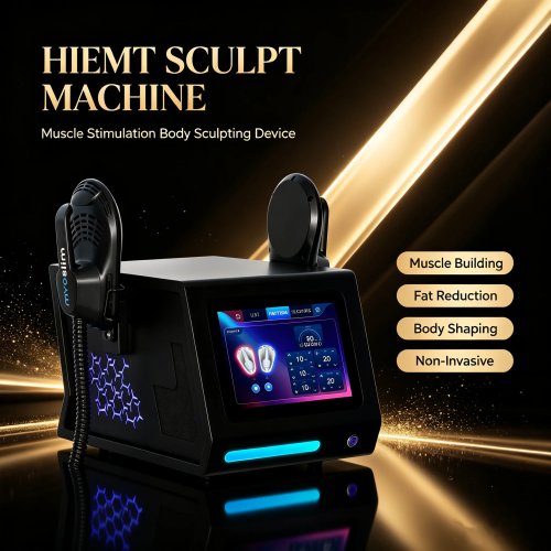 MYOslim EMSZERO 6500W HI-EMT Body Sculpting Machine with Pelvic Cushion - Muscle Building & Fat Burning Salon Equipment
