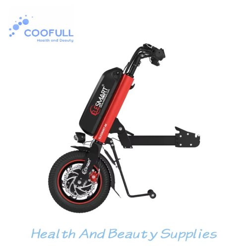 Coofull Electric Wheelchair Power Attachment 36V 500W 12.8Ah Handcycle for Manual Wheelchairs, EU/US Stock