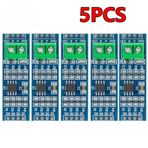 5 pezzi Modulo MAX485 RS485 TTL a RS-485 Accessori per sviluppo MCU