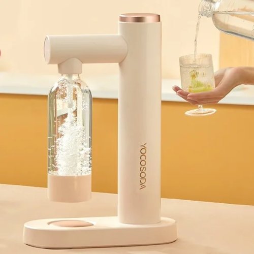 Soda Maker Machine for Sparkling Water, Homemade & Commercial Carbonated Beverage
