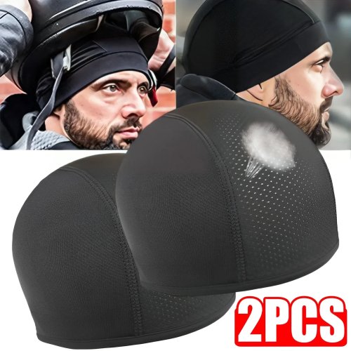 Motorcycle Helmet Inner Cap Quick-Dry Breathable Skull Cap for Motocross Racing