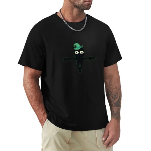 Inscryption Dancing Wizard T-Shirt - Relaxed Fit Casual Short Sleeve