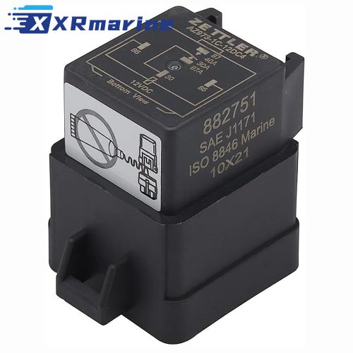 882751A04 مجموعة تتابع لـ Mercury Mariner Verado 135-400 حصان محركات خارجية 821509T01 821509 853292 النظام الكهربائي