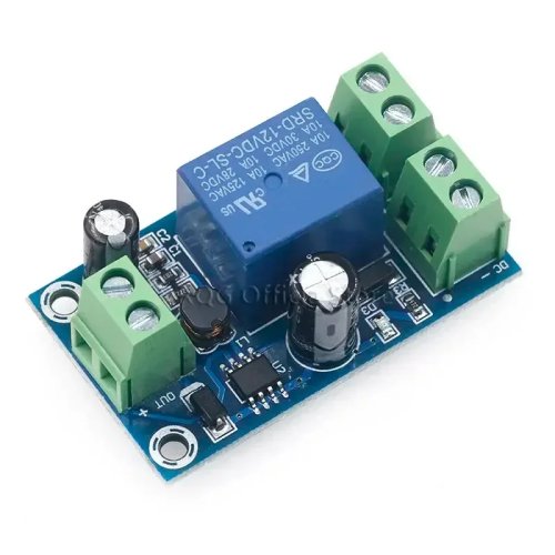 Module bảo vệ ngắt nguồn tự động 12V-48V, bo mạch điều khiển nguồn pin UPS cắt khẩn cấp