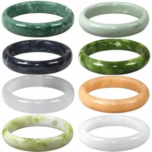 Natürlicher Jade-Armreif für Damen & Herren – Grüner Edelstein-Amulett, Luxus-Schmuck Geschenk