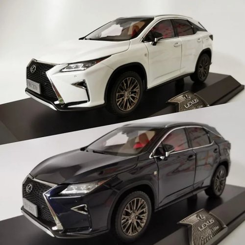 Diecast 1:18 Scale Original LEXUS RX200T Alloy Car Model Collectible Toy Gift Souvenir Display Ornament