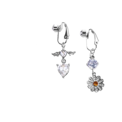 Bauchnabelring Strass Geometrisch Edelstahl Fake Piercing Schmuck