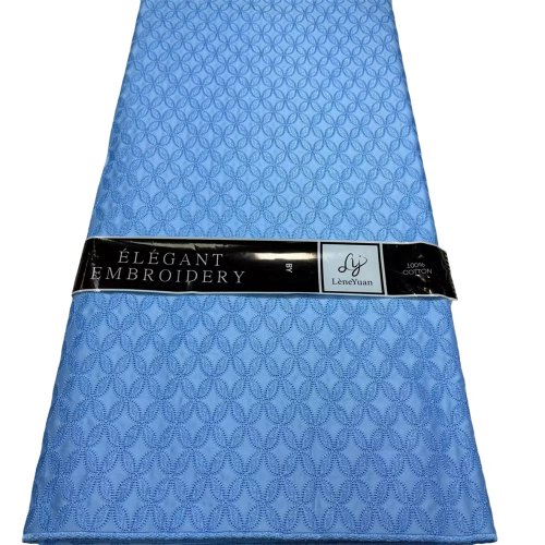 Tkanina koronkowa King Lace męska – afrykańska koronka 100% bawełna polerowana na odzież męską