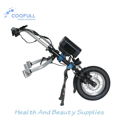 Coofull Potente Acessório Trator Elétrico para Cadeira de Rodas Manual com Unidade de Acionamento de Bateria de Lítio de Alta Velocidade