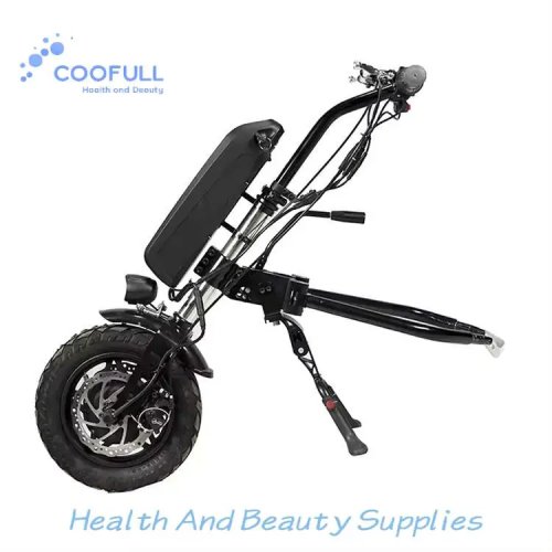 Coofull Electric Handcycle Kit 16 Inch 36V 500W Wheelchair Power Assist Attachment