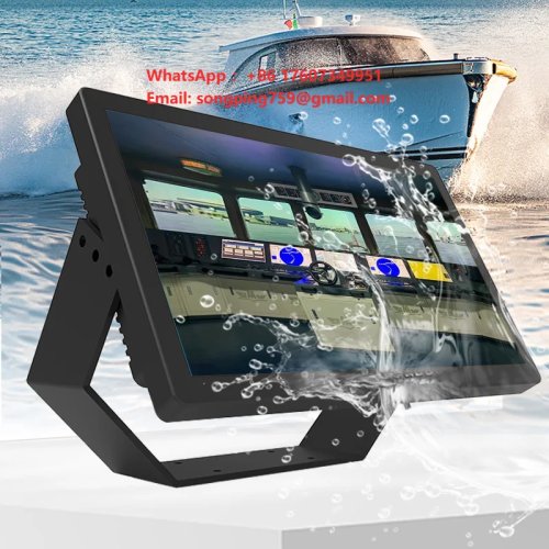 PC Painel Industrial IP67 à Prova de Água - Computador Touchscreen Sem Ventoinha para Uso Marítimo e Industrial