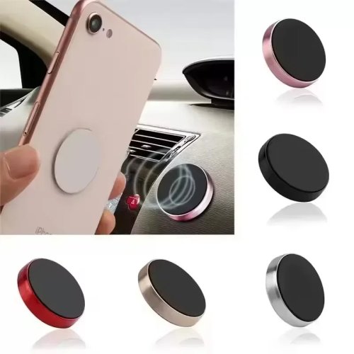 Magnetic Car Phone Holder, Universal Dashboard/Wall Mount Stand for iPhone Samsung Xiaomi Huawei