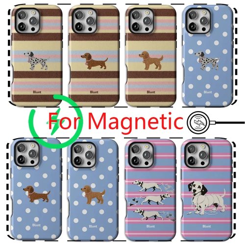 Dalli Luksusowe magnetyczne etui na telefon w kropki dla Google Pixel 10a, 9a, 8a, 7a, 5a, 10, 9, 8, Pro XL, 5G, dwuwarstwowe
