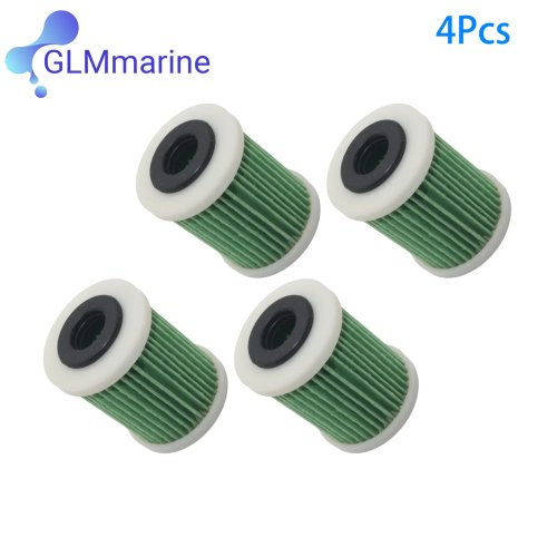 4 Pcs Fuel Filter for Suzuki Outboard DF 200 225 250 300 350 HP 15412-93J10 1541293J10 Replaces Sierra 18-79809