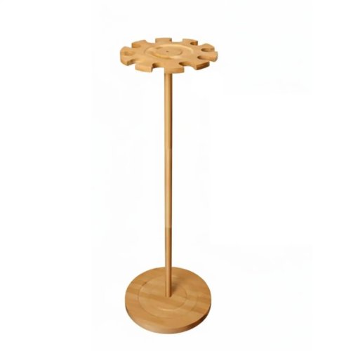 Baseball Equipment Display Stand, Wooden, Easy to Assemble