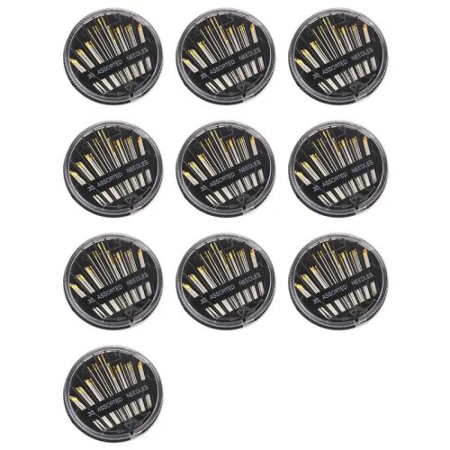300 Pcs Assorted Hand Sewing Needles with Case - Embroidery, Mending, Quilting, Crafts
