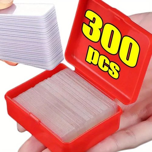 Fita adesiva dupla face nano reutilizável para cartazes e balões – forte, transparente, sem marcas
