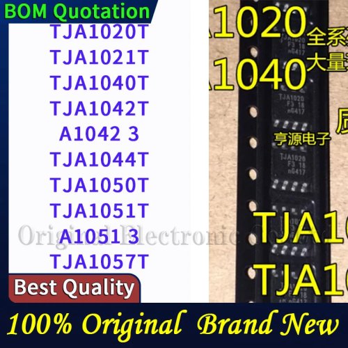 TJA1020T TJA1021T TJA1040T TJA1042T A1042 3 TJA1044T TJA1050T TJA1051T A1051 3 TJA1057T CAN-transceiver IC-chip PC-behuizing