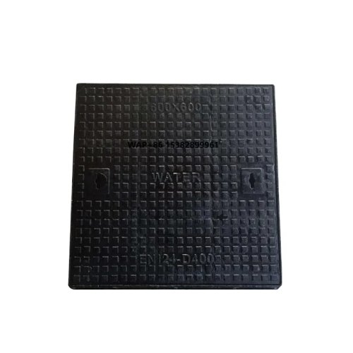 ฝาท่อระบายน้ำเหล็กหล่อเหนียวสี่เหลี่ยม EN124 D400 ซีลเดี่ยว – บริการผลิต