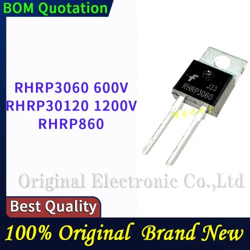 RHRP3060 600V, RHRP30120 1200V, RHRP860 Fast Recovery Diodes - PC Shell