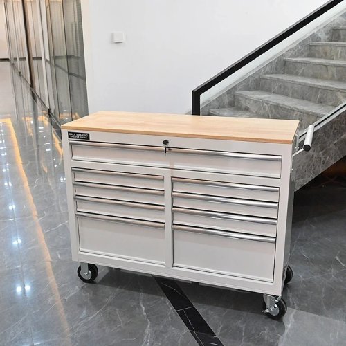 Zware Gereedschapskist Werkplaats Autoreparatie Multifunctionele Trolley 46 Inch Mobiele Werkbank