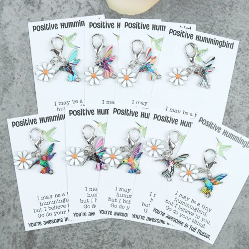 9 Porta-chaves Colibri Únicos, Acessórios Criativos para Porta-chaves, para Homem e Mulher