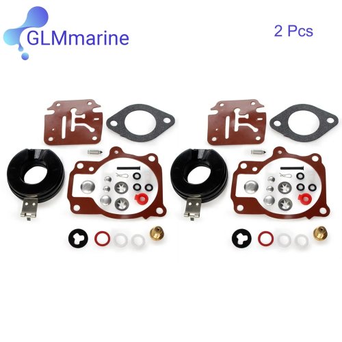 Bộ phận sửa chữa bộ chế hòa khí với phao 0396701 cho Johnson Evinrude 20-75 HP động cơ gắn ngoài 392061 398729