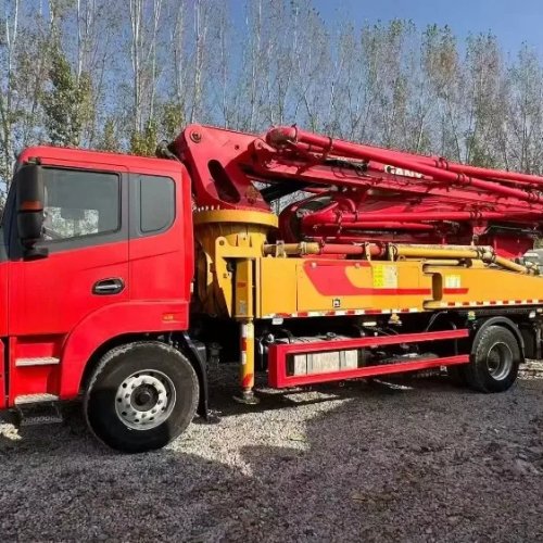 High Quality Diesel Truck-Mounted Concrete Pump 120m³/h 6-Section China VI Emission Hot Sale