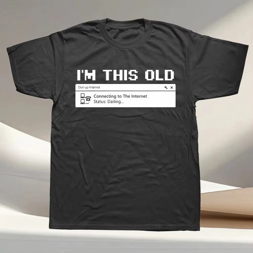 Áo Thun Unisex Retro 90s Lập Trình Viên Nerd Cotton In Hình Tay Ngắn