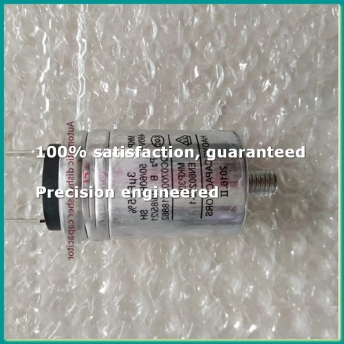 Kapasitor Dishwasher MKP-3UF 450VAC-A09G Rumah Aluminium Spare Part