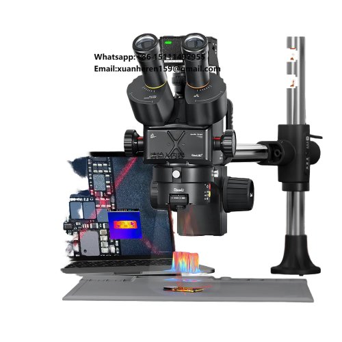 QianLi 6558 Gorilla Microscope with LED Light, UV Curing Light & Positioning Laser