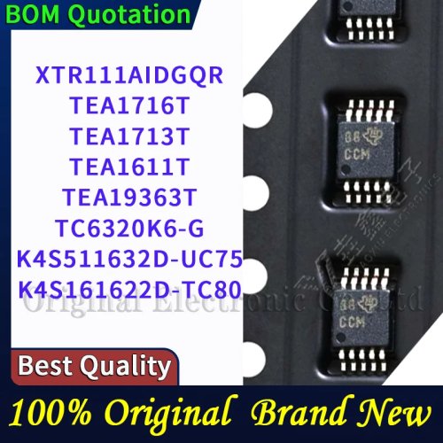 XTR111AIDGQR TEA1716T TEA1713T TEA1611T TEA19363T TC6320K6-G K4S511632D-UC75 K4S161622D-TC80 Caixa de PC
