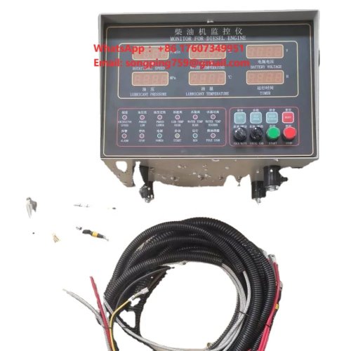 Cummins 6BT Boat Engine Control Panel Monitor with Sensor