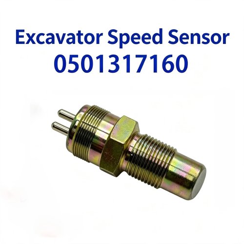 Sensor Rotasi 0501317160 untuk Spare Part Excavator Liugong, Kompatibel dengan Excavator & Mesin Merek B