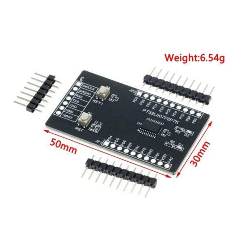1.8V-5.5V PT32L007F8P7K Development Board, Minimum System Core Board, Ultra-Low Power, 64K Flash, 16K RAM