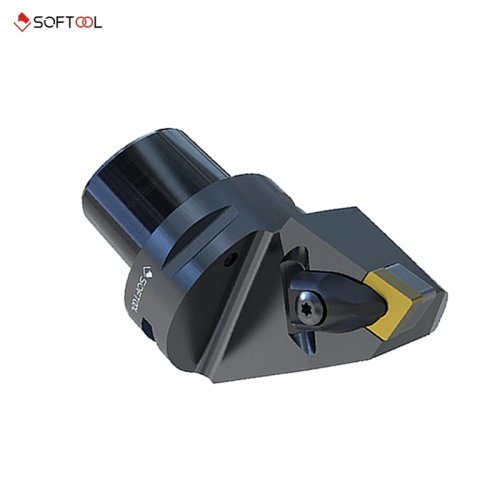 ด้ามจับเครื่องมือกลึง DCLNR/L-Kr 95° PSC40 พร้อมแคลมป์แผ่น ความแม่นยำ 0.002 มม. สำหรับเครื่องกลึง CNC