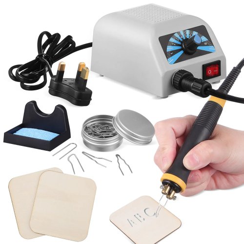 Bộ Bút Đốt Gỗ Chuyên Nghiệp - Dụng Cụ Pyrography để Khắc, Dập Nổi, Vẽ và Thủ Công DIY