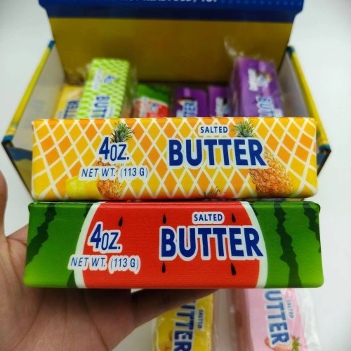 1/4/8PCS Fruit Butter Squishy Fidget Toys - Slow Rising Squeeze Toys for Stress Relief, Sensory & Party Favors