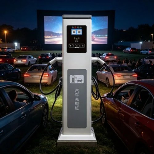 Chargeur VE 7kW 11kW 22kW Type 2 Wallbox Station de Charge AC avec Écran LCD et Contrôle par Application CE ROHS pour Maison