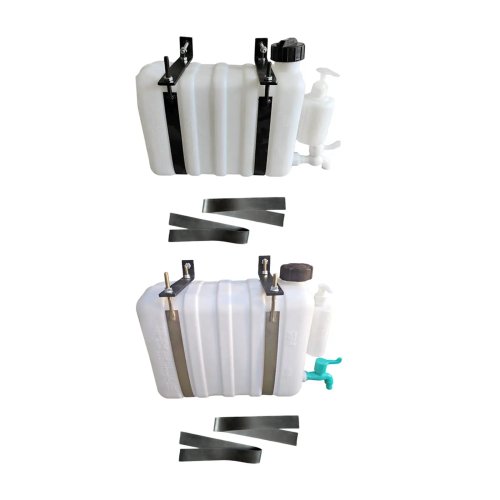 Tanque de agua versátil para lavado de manos en camión – contenedor duradero de gran capacidad para obras