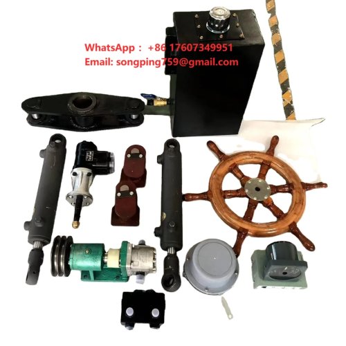 Novo sistema de controlo de direção para barco com cilindro simples e duplo – manual, mecânico, elétrico, hidráulico