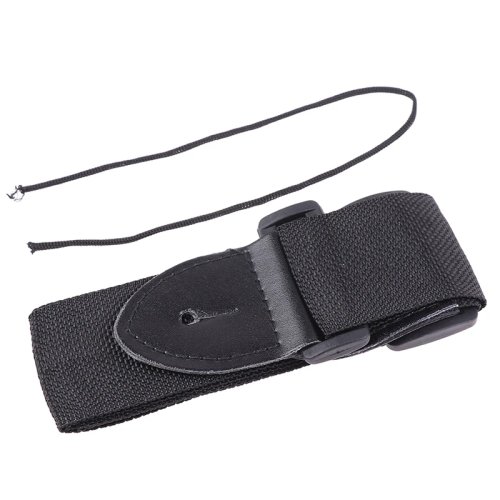Correa de guitarra universal 68-124 cm ajustable de nailon con cuero PU
