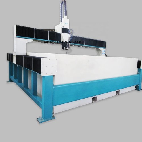 High Pressure 5 Axis Water Jet Cutter for Stone Steel Marble